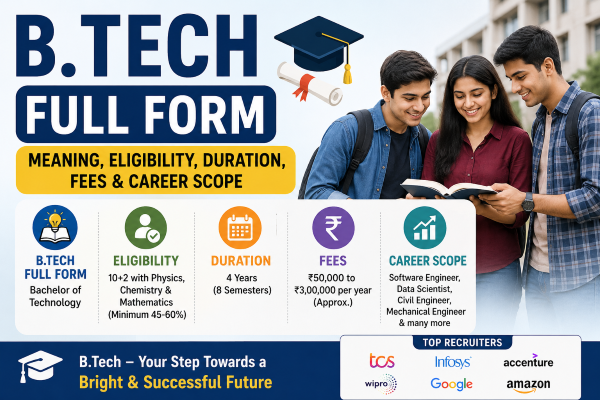 b tech full form