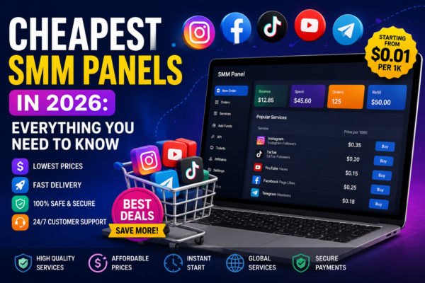 Cheapest SMM Panels in 2026: Everything You Need to Know