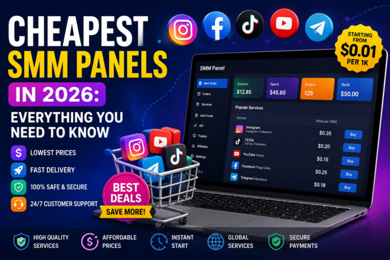 Cheapest SMM Panels in 2026: Everything You Need to Know