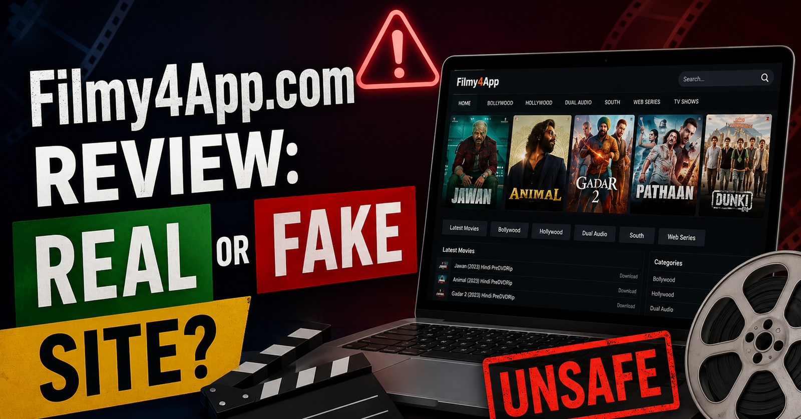 Filmy4App.com Review Real or Fake Site