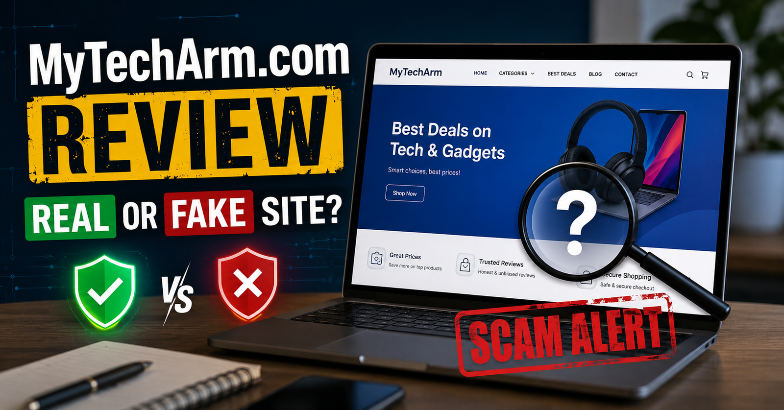 MyTechArm.com Review Real or Fake Site