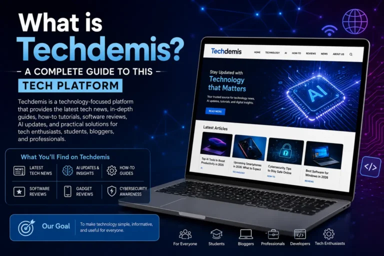 What is Techdemis? A Complete Guide to This Tech Platform
