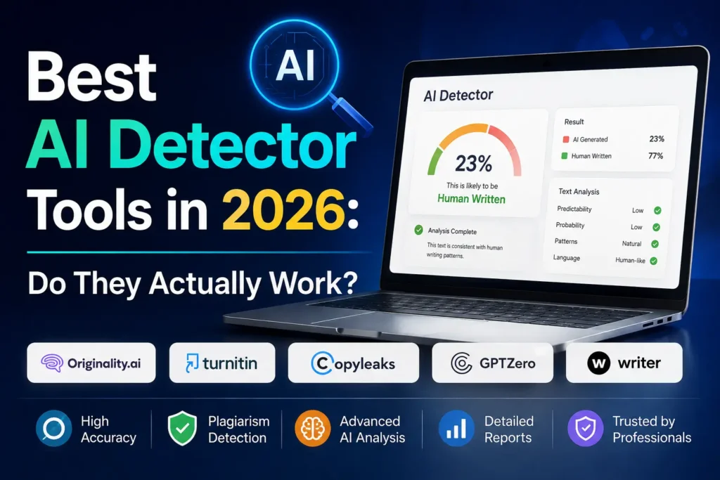 Best AI Detector Tools in 2026 Do They Actually Work