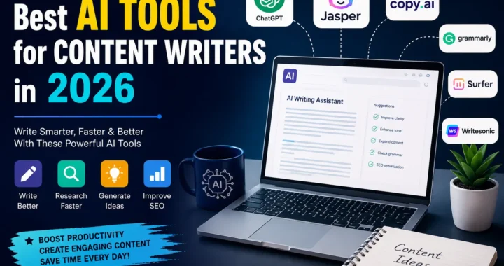 best AI tools for content writers