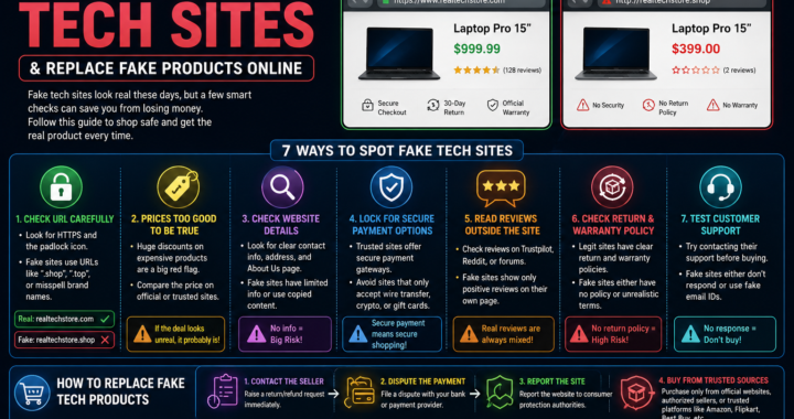 How to Spot Fake Tech Products Online A Complete Guide