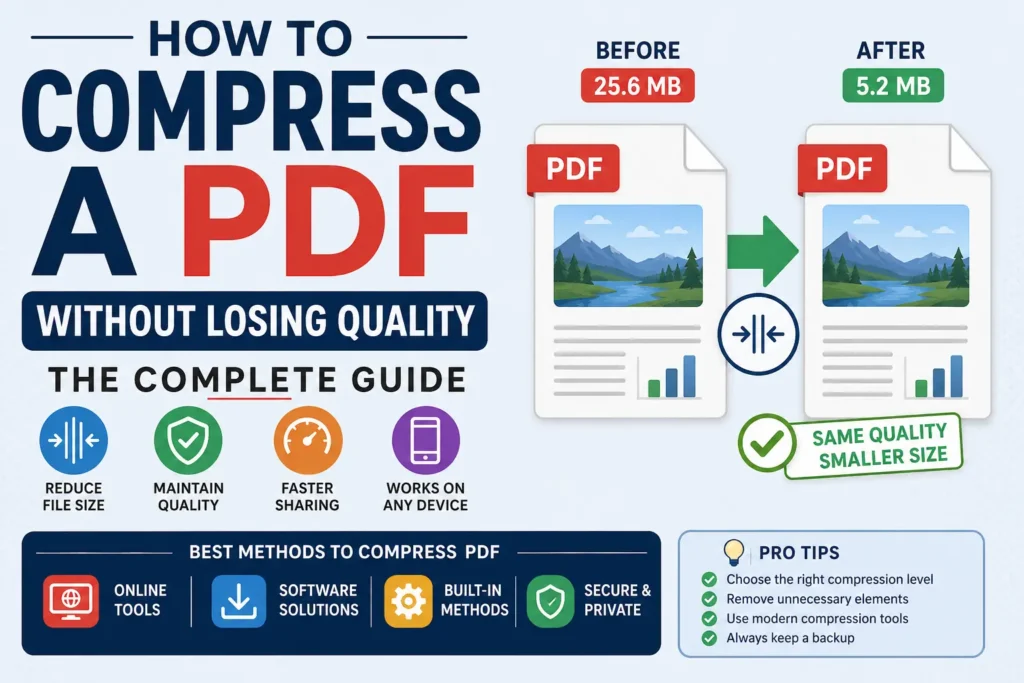 Compress a PDF Without Losing Quality