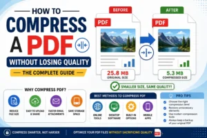 Compress a PDF Without Losing Quality