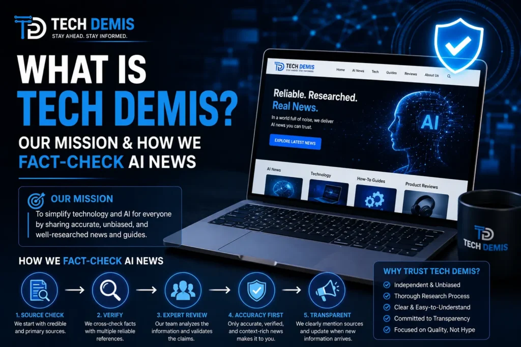 What Is Tech Demis Our Mission & How We Fact-Check AI News