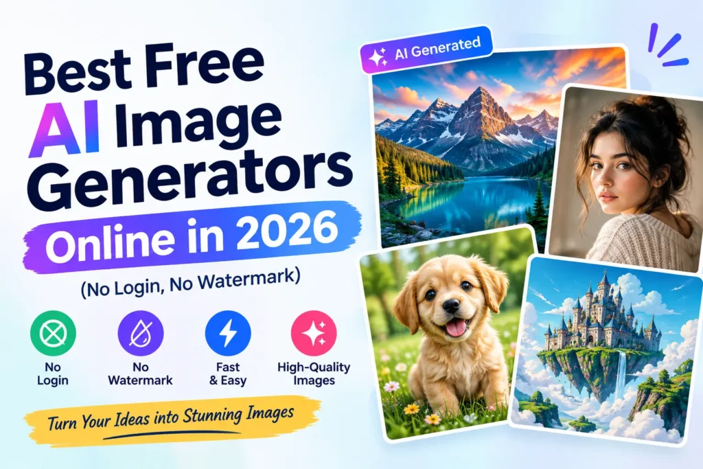 Best Free AI Image Generators Online in 2026
