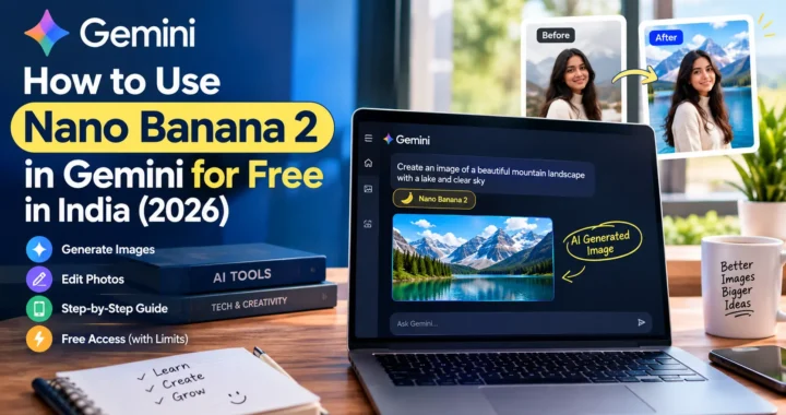 How to Use Nano Banana 2 in Gemini for Free in India (2026)